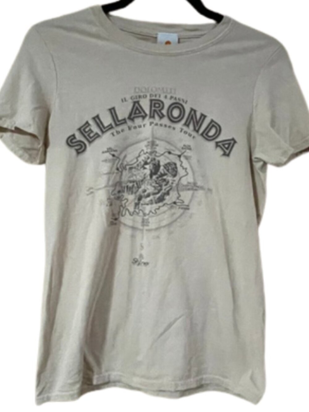 Skyline high emotions vintage-style "Sellaronda" design sz S